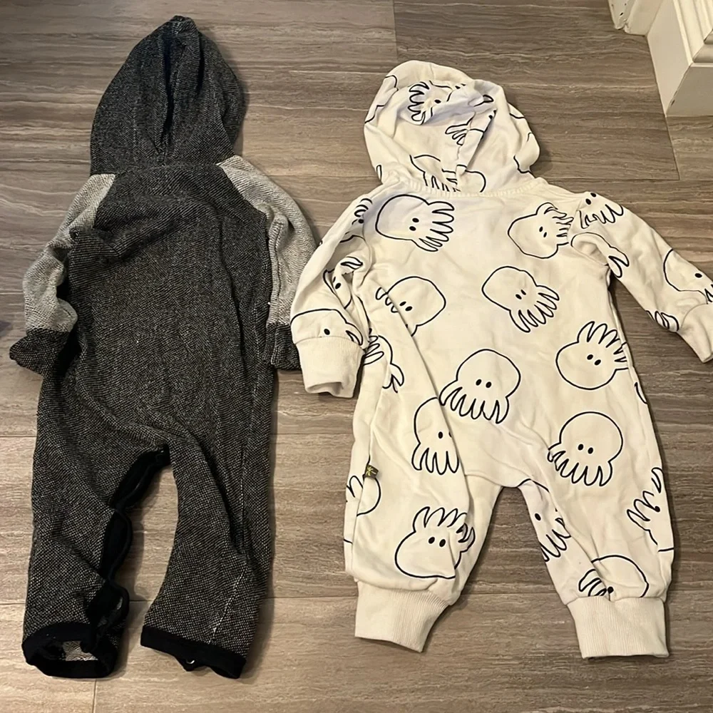 5 Baby Romper Outfits Bundle - Gender Neutral